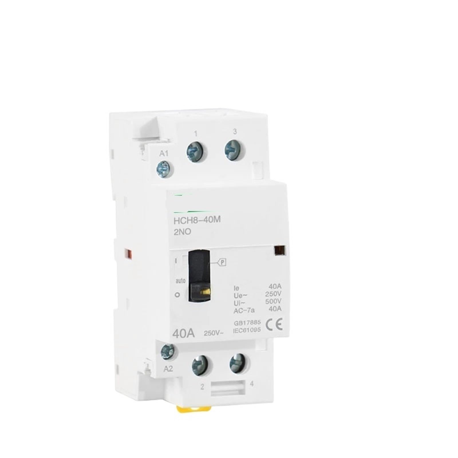 Contacteur modulaire 2P 63A 220V HCH8-40M pour éviter les surcharges - 3