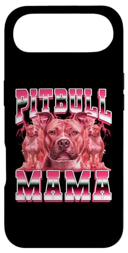 Pitbull Mama Dog Mom ̓ 90N u[cbOX^C X}zP[X iPhone Air p