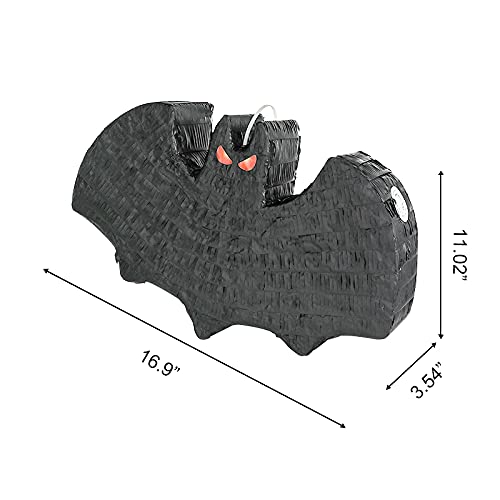 Bat Pinata, Cinco De Mayo Piñata 16.9 * 11.02 * 3.54 inches, Birthday Pinata for Party Halloween Mexican Theme Decorations - Image 2