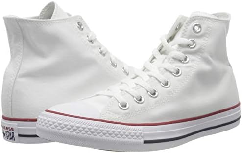 Converse Chuck Taylor All Star Seasonal Canvas High Top Sneaker (11 B(M) US Women / 9 D(M) US Men, Optical White) | Image 6