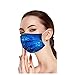 Vevino 【50pcs】Disposable Face Màsk with Designs for Adults, 3Ply Full Face Protection Breathable Dust-Proof