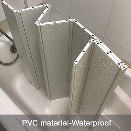 Funda plegable para bañera de PVC resistente con acabado elegante de 85x70 cm 7