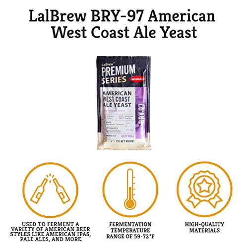 Craft A Brew IG-Y-BRY97-1 Lalbrew Bry-97™American West Coast Ale Yeast thumb #2