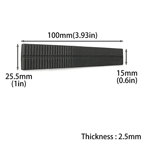 Dghaop Archery Recurve Bow String Silencers Black 3.9X0.98X0.1 Eva Limb Silencer Limb Dampener #TOP1