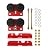 BEAMNOVA Manual Trolley for I-Beam Push Overhead Geared Hoist for PA200 PA250 PA300 PA400 PA500 Electric Hoist with Wide Flange, Heavy Duty 4 Wheels, 0.5 Ton 1102 LBS Capacity