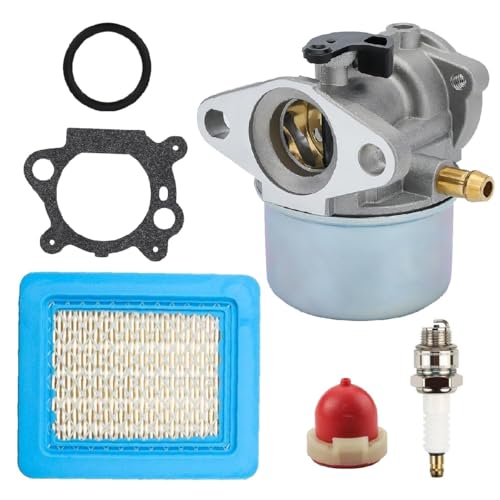 Panari 799868 Carburetor for Brigg and Straton 625 6.5 HP 6150N 6150 650 6HP BS 498170 497314 14111 497586 498254 498966 498255 Engine with 491588s Air Filter Cleaner