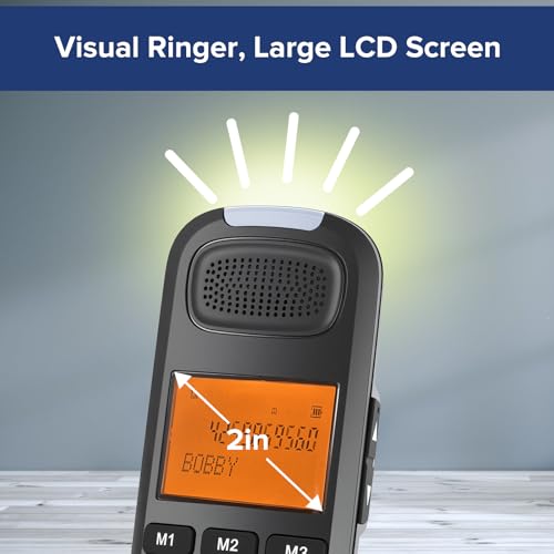 Sistema telefónico inalámbrico ORNIN D1015 con 3 teléfonos miniatura 2