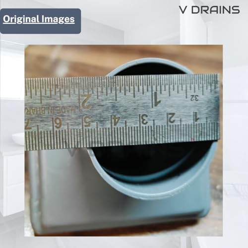Image of 50 mm (2 inches) Roof /Balcony /Terrace /Bathroom Side wall Corner Parapet Scupper L Shape Drain in ABS + SS304 Grating with Horizontal /Vertical Outlet