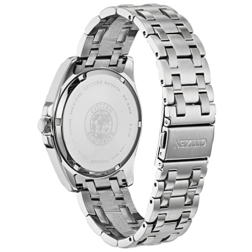 Image of Citizen Men's Classic Peyton 3-Hand Eco-Drive Watch, Date, Sapphire Crystal, Diamond Markers
