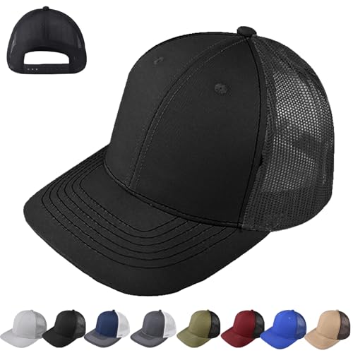 CWENDANER Unisex Baseball Mütze, Mesh Trucker Cap, Damen und Herren Kappe,...