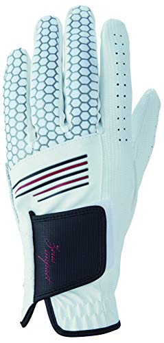 Casco Zeus Impact Zeus Impact Men's ZI-1926 Golf Gloves, White, 9.8 inches (25 cm), 2-Way Knit for a Good Stretch fit