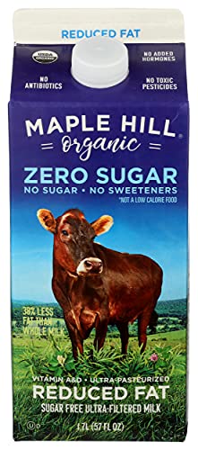41Qqre8Rxes 7. Maple Hill Cow'S Milk With Zero Sugar And Reduced Fat