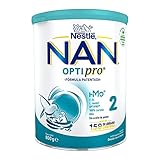 Nan Nestlé Optipro 2 Leche de Continuación en Polvo Fórmula, 6 Meses +, 800g