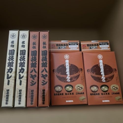 大相撲、国技館カレー、国技館ハヤシ、鷄つくね、ちゃんこスープセットセットのサムネイル
