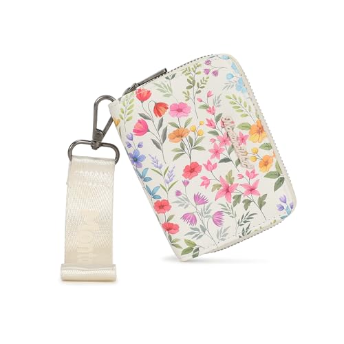 Image of Montana West Wallet for Women Female Ladies with a Detachable Wristlet Women's Wallet Flower Rfid Blocking Lining Minimalist Lightweight & Easy to Carry