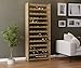 Estante de madera para botellas de vino para 91 botellas RW-3-91 172...