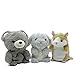 YH YUHUNG Talking Toys, Teddy Bear Stuffed Animal Repeats What You Say, Voice Interactive Toy Mimics Baby Sounds, 5.5 Inches
