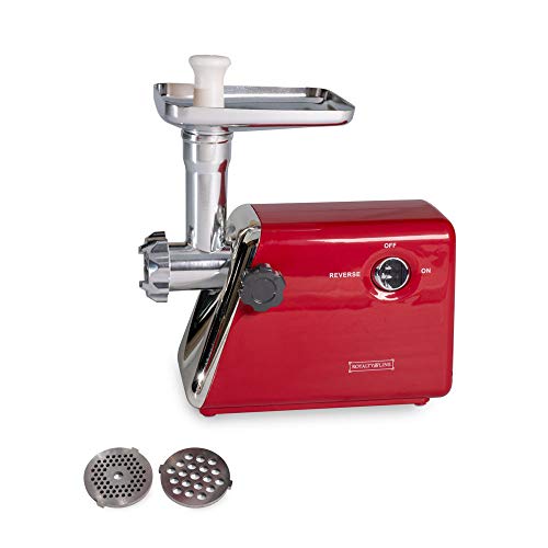 Preisvergleich Produktbild ROYALTY LINE Fleischwolf Meat Grinder 600W schwarz