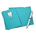 Handmade Tooth Thank You Card with Matching Envelope – Single Teal Blank Dentist Greeting Card - Perfect Graduation Gift for Dentist - Nursing - Medical Assistant Gifts