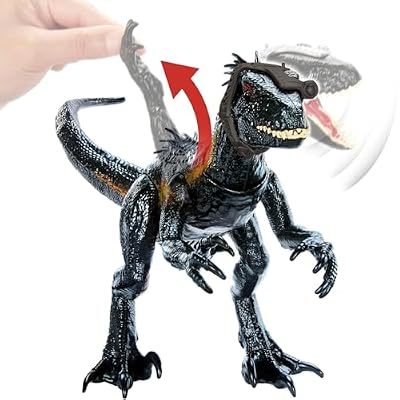 Jurassic Dino Trackers Track 'N Attack Indoraptor Action Figure