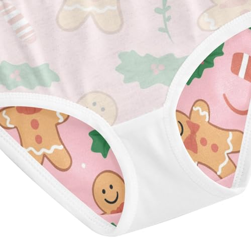 Cute Baking Design Girls' Underwear Breathable Material Organic Underwear for Girls in Sizes 2T,3T, 4T, 5T, 6Y and 8Y 5