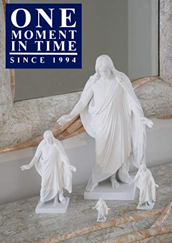 Estatua Christus Mármol Blanco Cultivado 6 pulgadas miniatura 2