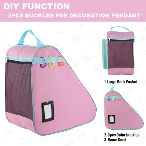 Image of HEXIFUL Skate Bag for Ice, Inline, Roller & Quad Skates - Kids & Adults