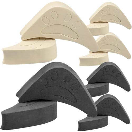 6 pares de almohadillas ajustables para zapatos miniatura 1