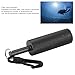 SPYMINNPOO Diving Rattle Stick Signal Bell, Aluminum Alloy Anti Slip Signal Diving Noise Making Device with 360° Rotation Hook (Grey)