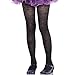 AMSCAN Black Spider Web Tights - Child Size (Medium-Large), 1 Count - Comfortable & Stretchable - Perfect for Parties, Costumes, & Fashion Accessory