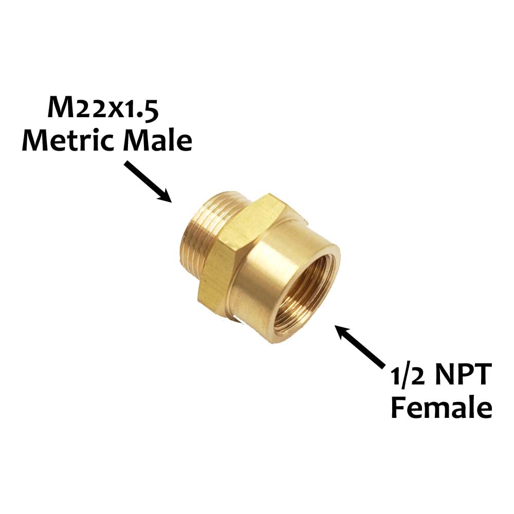 Parker Hannifin 216P-6-2-pk5 Hex Nipple Reducers Pipe Fitting, Brass, 3/8
