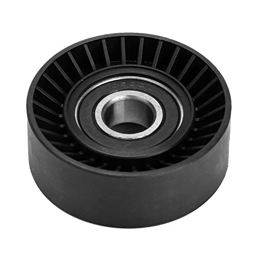 Gorgeri Polea tensora del cinturón de coche 11281433571 Apto para E36 E46 E34 E39 E60 E61 E38 E65 E66 E83 (negro) b09lhk7dpk