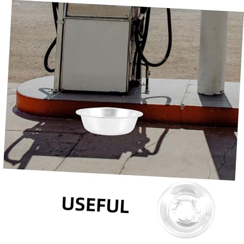 GLSTOY 防爆アルミ製オイルパン 耐熱耐久性抜群 車 バイク用オイル交換ドレンパン 静電気防止設計 漏れにくい一体成形で洗車整備に