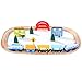 ZONXIE Magnetic Battery Operated Action Train Powerful Engine Bullet Train Toys Car for Toddlers Compatible with Thomas Brio Tracks
