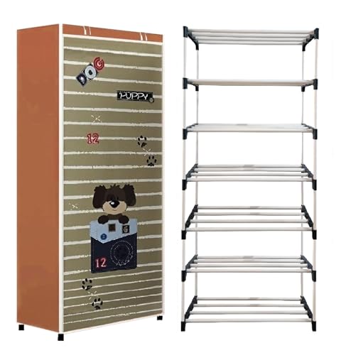 Image of CMerchants 6 Layer Shoe Rack (Light Brown)