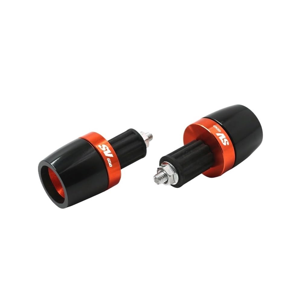 Universale Del Motociclo 7/8 "Manubrio Grip Ends Maniglia Bar Manopole Cap Tappi Terminali Slider Per Suz&uki SV650 SV 650 SV 650 S Tutto L'anno Caps Handlebar Slider