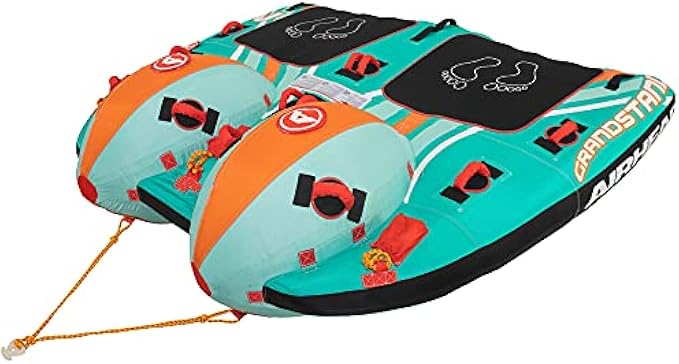 AIRHEAD Grandstand 2 | 1-2 Rider Towable Tube for Boating