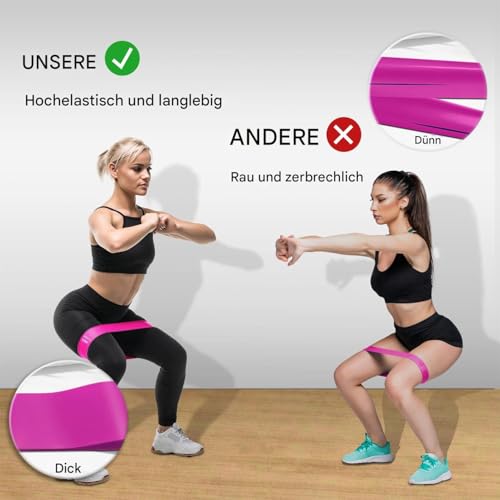 Resistenzband -Übungswerkzeuge Home - Elastizbänder, tragbare Ausrüstung | Übungshilfe für funktionale Fitness, Widerstandsbänder mit Abwechslung für den Pilates -Pass von Rückenknochen