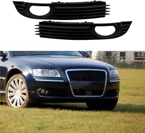 Rejilla de luz antiniebla izquierda para parachoques de Audi A8 D3 2005-2007 4