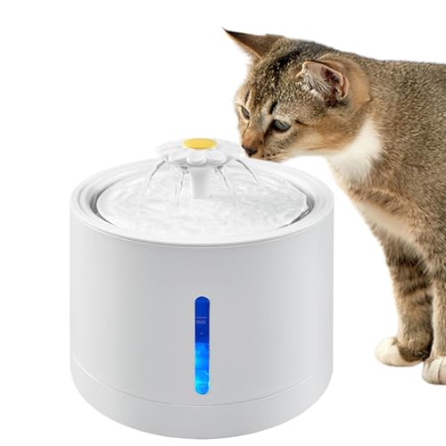 Fuente de agua recargable para gatos y perros