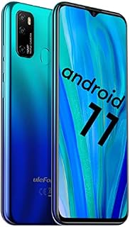 Ulefone Mobile Phones, Note 9P Dual SIM Smartphone Unlocked, 4GB RAM 64GB ROM, Octa-core, 16MP Triple Rear Camera, 6.52inch Waterdrop Screen, 4500mAh Battery, OTG, Fingerprint Face ID - Black