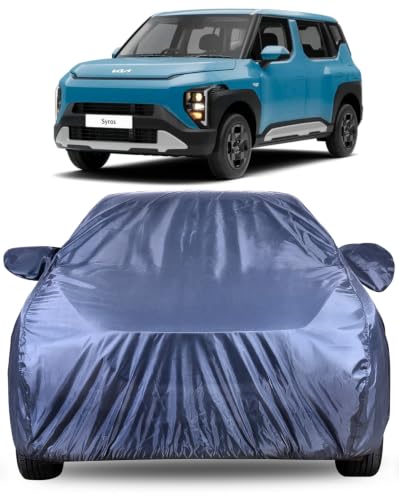 Image of Autofact Premium Car Cover for Syros | All Weather Water-Resistant Full Body Car Cover | Light-Weight Triple-Stitched Outdoor Shield with UV Protection, Dustproof & Heat-Resistant