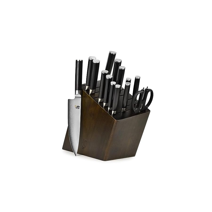 Shun-Classic-15-Piece-Knife-Block-Set Shun Classic 15 Piece Knife Block Set