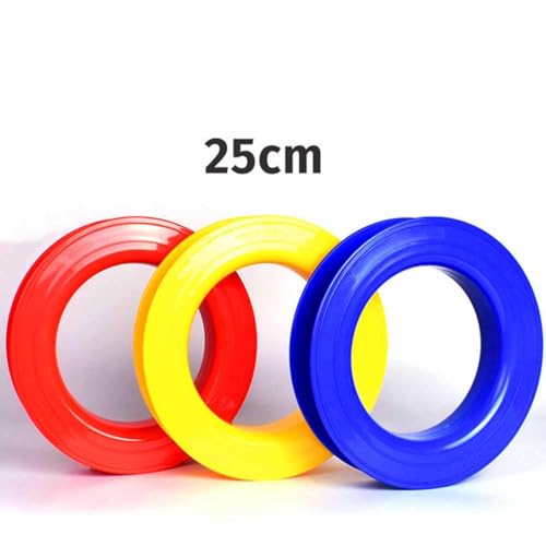 harayaa Reel Professional Kite Reel Winder Line Guide Hoop Sturdy PP Material Easy to Use Suitable for Kids Adults Outdoor Kite Flying, Yellow
