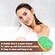 ElevateTech 3 Stück Badeschwämme für Damen Körperpeeling Für Damen Duschschwamm Elastisch Wiederverwendbar Peeling-Luffa Duschschwamm Elastisches Duschzubehör Geeignet Männer Frauen 3 Farben