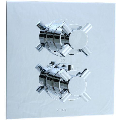 Techno Thermostatic Control Valve Shower Trim