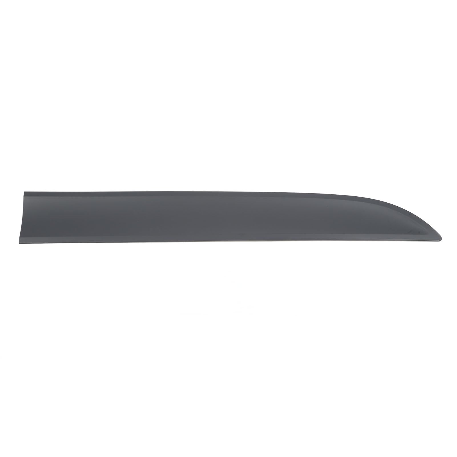Jeffergarden Front Türuntere Zierleiste Schwarz ABS, Türschutzleiste, für
