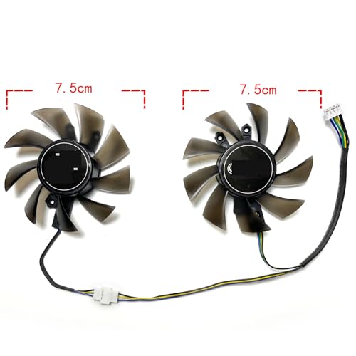 Ventilador GA82S2U para Tarjeta gráfica Galax GeForce P106-100 y GTX 1060 950 960 3