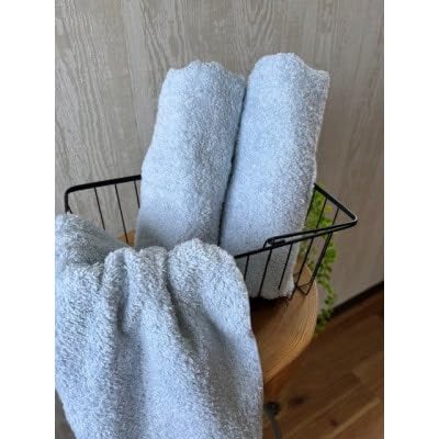 泉州タオル ホテル仕様カラータオル≪サックス≫同色3枚セット