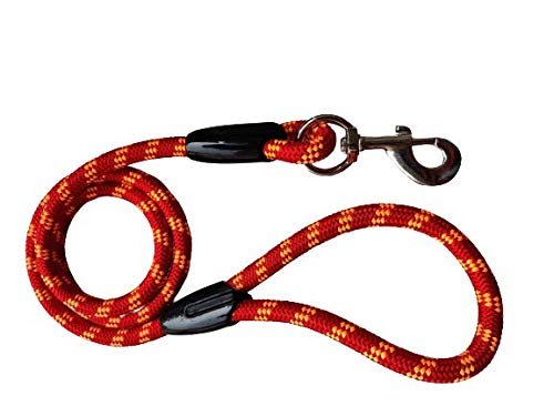 Furry Angels Rope Leash for Training/Walking Medium/Large Dogs - Red (B08P9VRNMB) Amazon Price History, Amazon Price Tracker